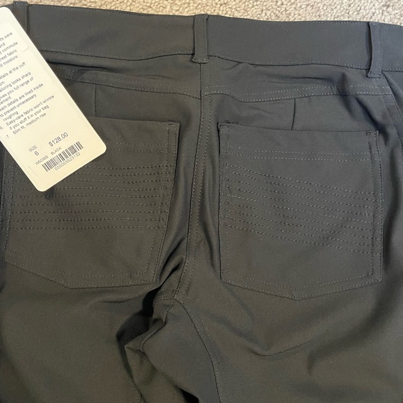 Lululemon commuter pants bust a move NWT black reflective pockets rare 6 - Picture 11 of 12